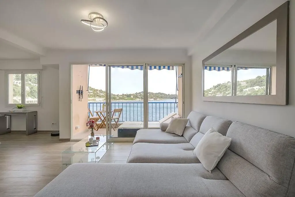 Stunning Waterfront Apartment Villefranche-sur-Mer Francie