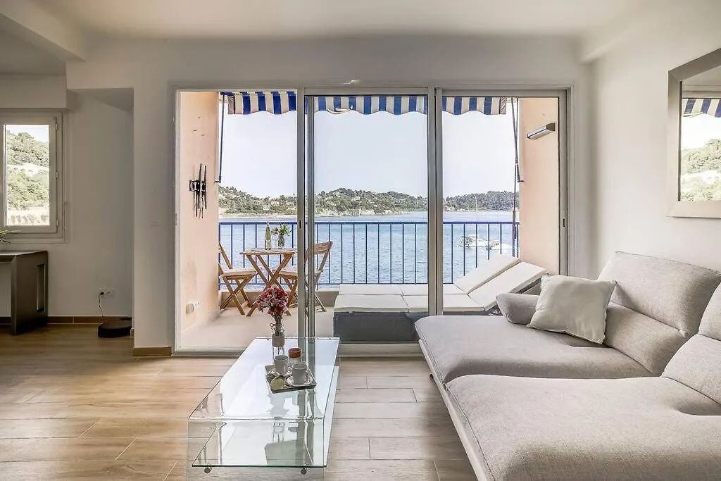 Stunning Waterfront Apartment Villefranche-sur-Mer Francie